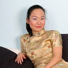 Asian girl stretched out by 2 huge black cocks