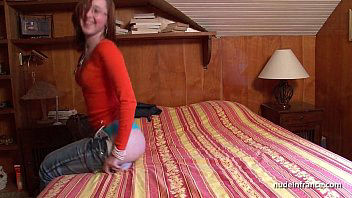 Pretty young skinny amateur french redhead slut analyzed