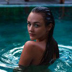 Russian Institute: Lesbian threesome around the pool
